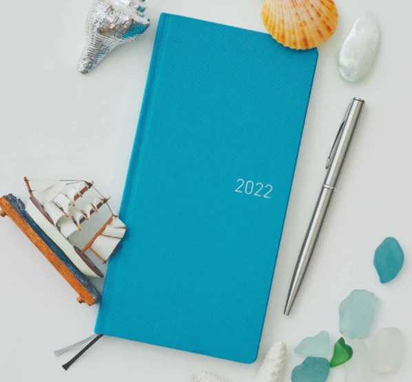 Hobonichi Weekly Sunny Blue, April 2022 Start