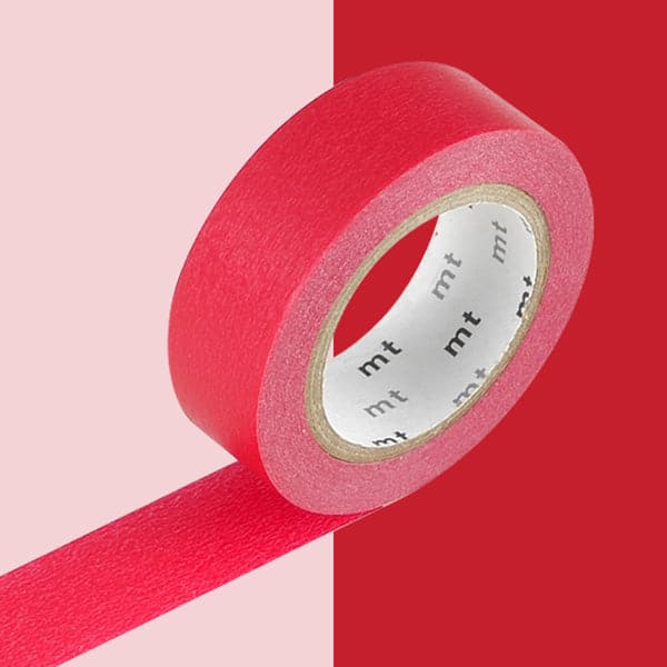 MT Masking Tape -- 1P Basic -- Red