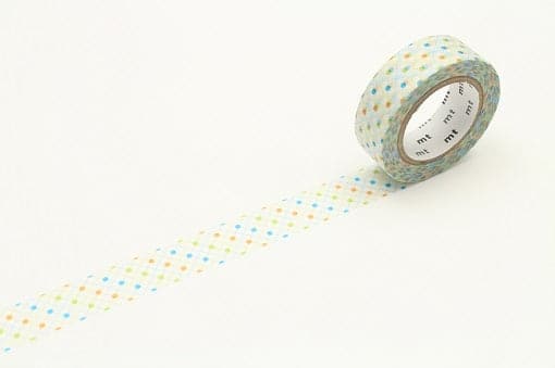 MT Masking Tape 1P Deco - Hasen Dot Green