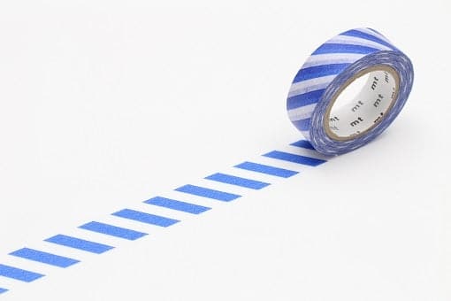 MT Masking Tape 1P Deco - Stripe Blue