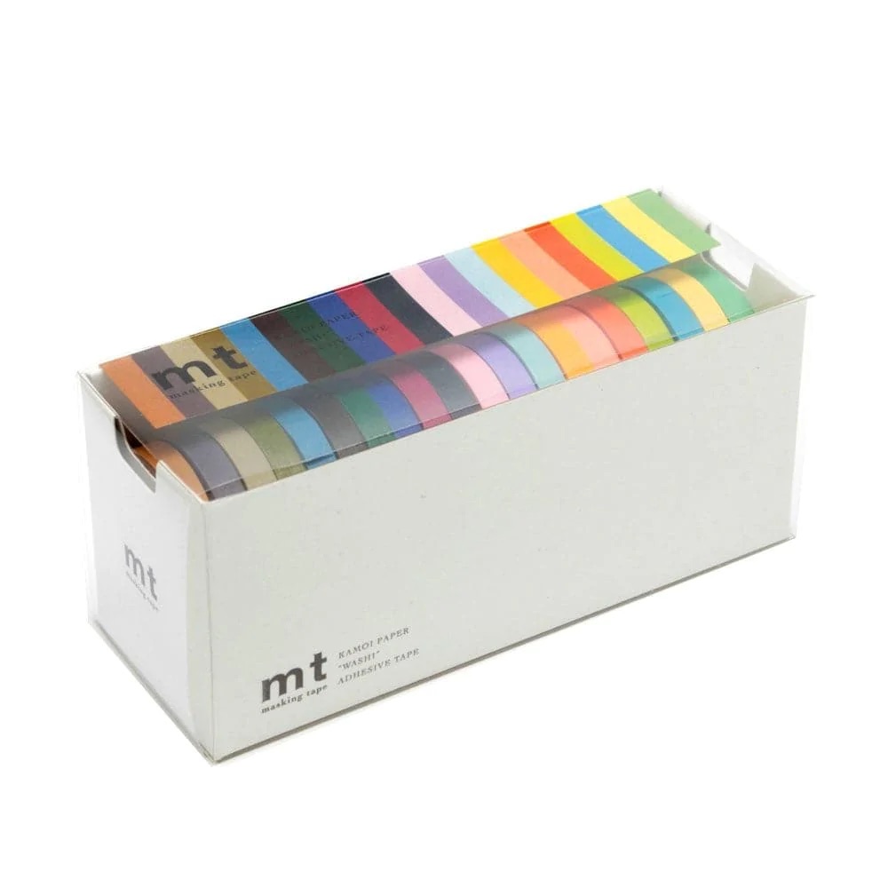 MT Masking Tape 20 Solid Colours