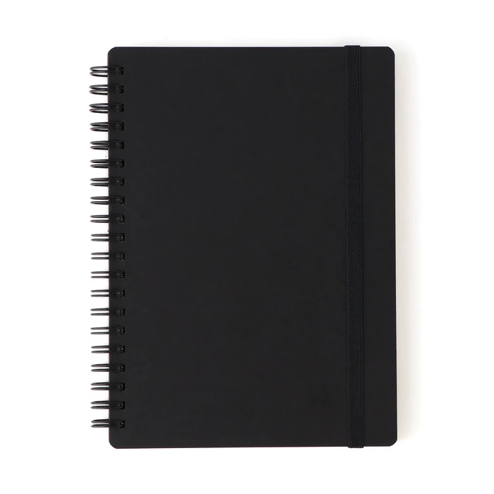 Muji High Quality Paper Double Ringed Rulled Notebook